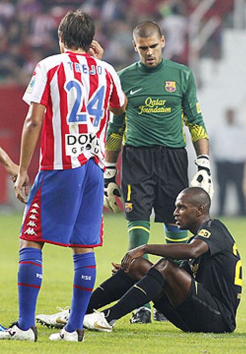 Foto: Abidal, Cesc, Iniesta, Alexis... Guardiola sabe que tiene un problema grave con el bíceps femoral