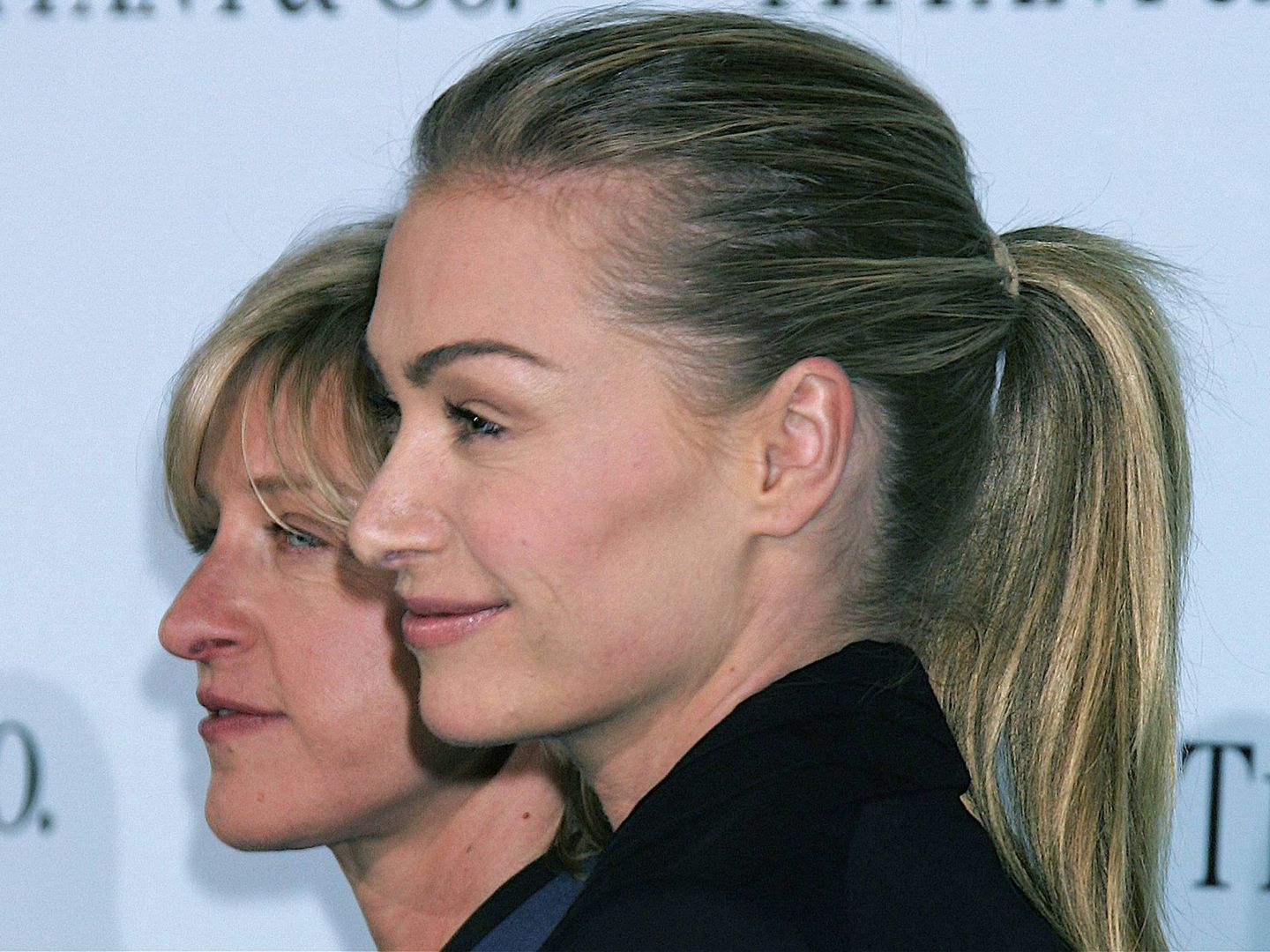  Ellen DeGeneres y Portia de Rossi. (Getty)
