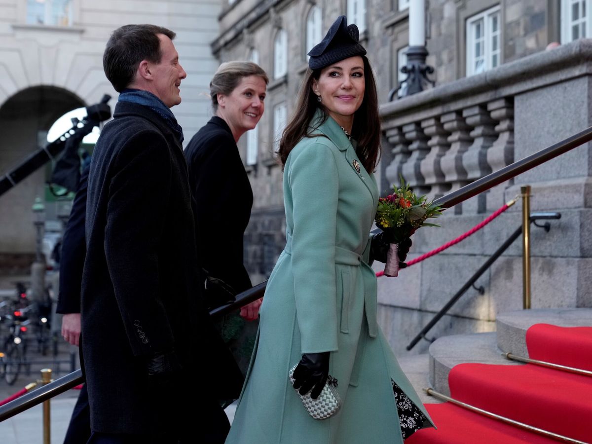 Foto: La princesa Marie, a su llegada a Christiansborg. (EFE/EPA/Mads Claus Rasmussen) 
