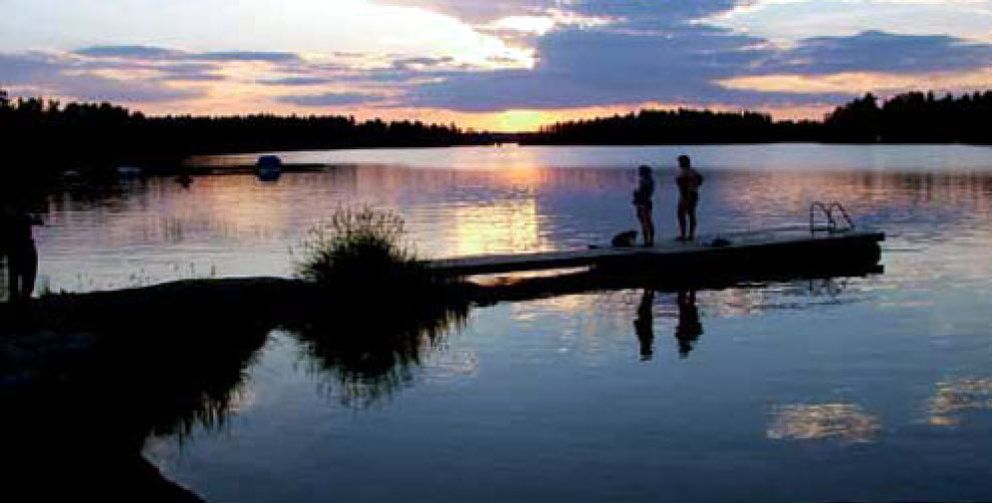 Foto: Vacaciones en plena naturaleza en los bosques de Finlandia