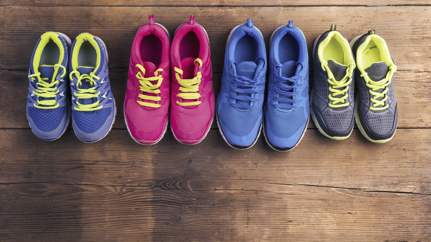 Las zapatillas de running están abusando ya de las combinaciones de colores. (iStock)