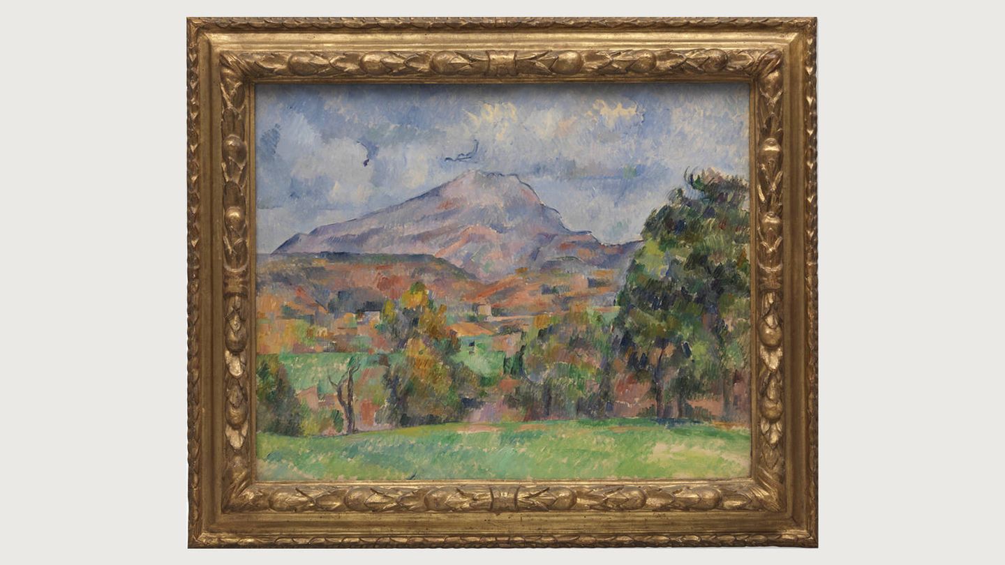 'La montagne Sainte-Victoire' de Paul Cézanne.