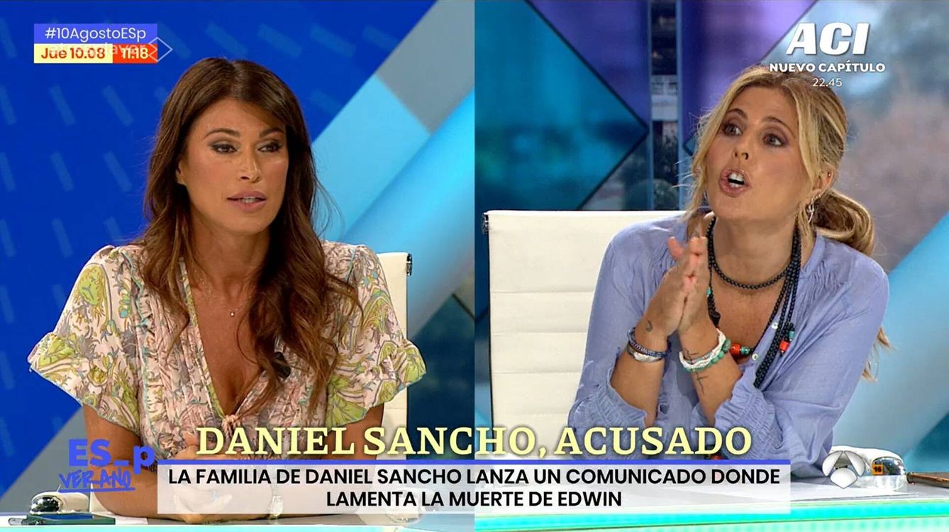 Sonia Ferrer y Bárbara Royo, en 'Espejo público'. (Antena 3)