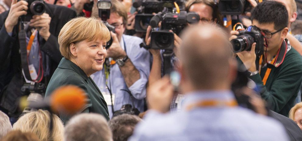 Merkel defiende el pacto de coalición ante su cdu a la espera consulta spd