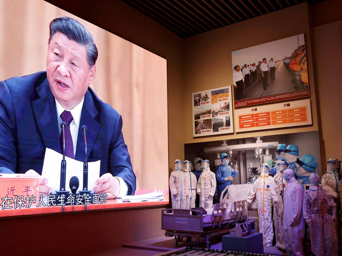 Foto: El presidente Xi Jinping en el museo del Partido Comunista Chino (Reuters/Carlos García)