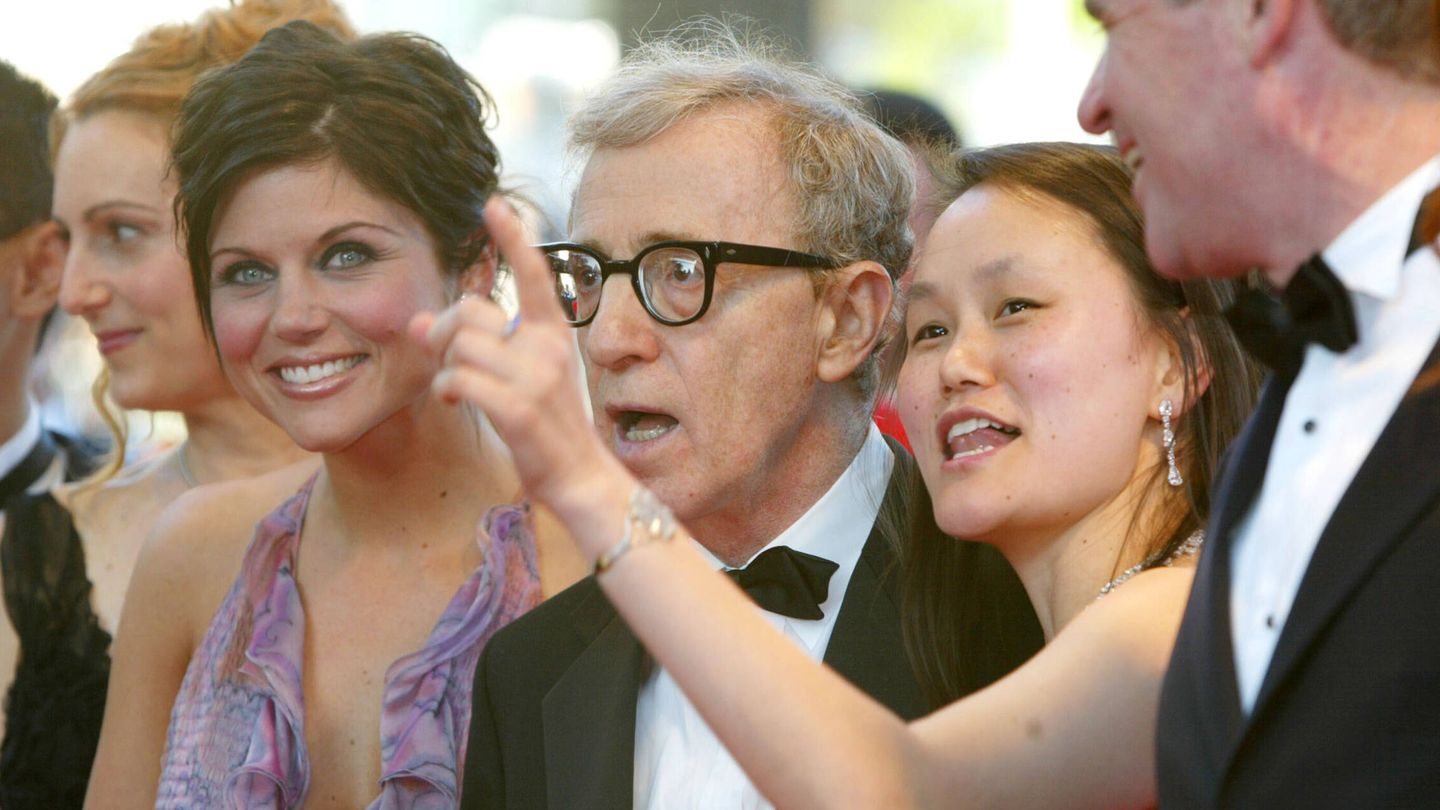 Woody Allen, en Cannes junto a su esposa Soon-Yi. (Getty/Pascal le Segretain)