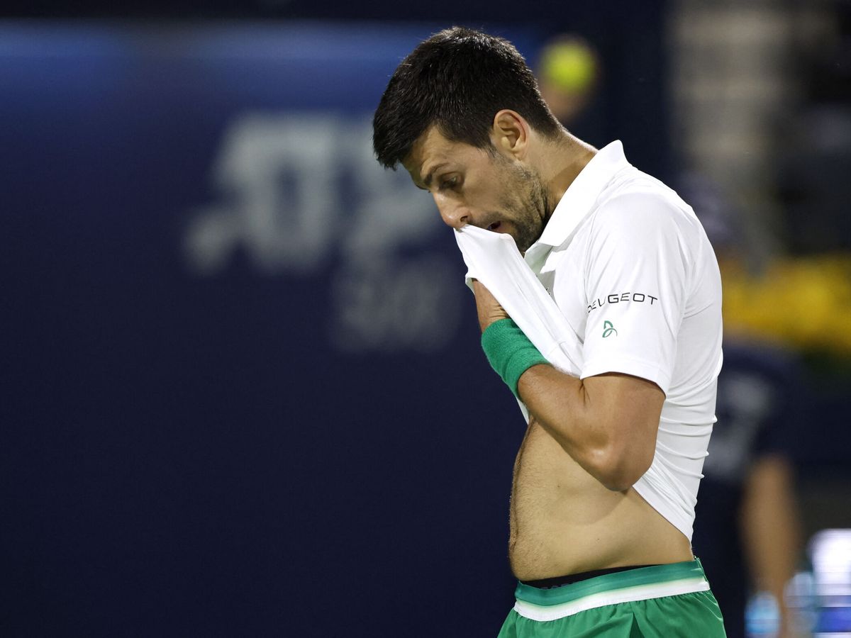 Foto: Djokovic cae derrotado. (REUTERS/Suhaib Salem)