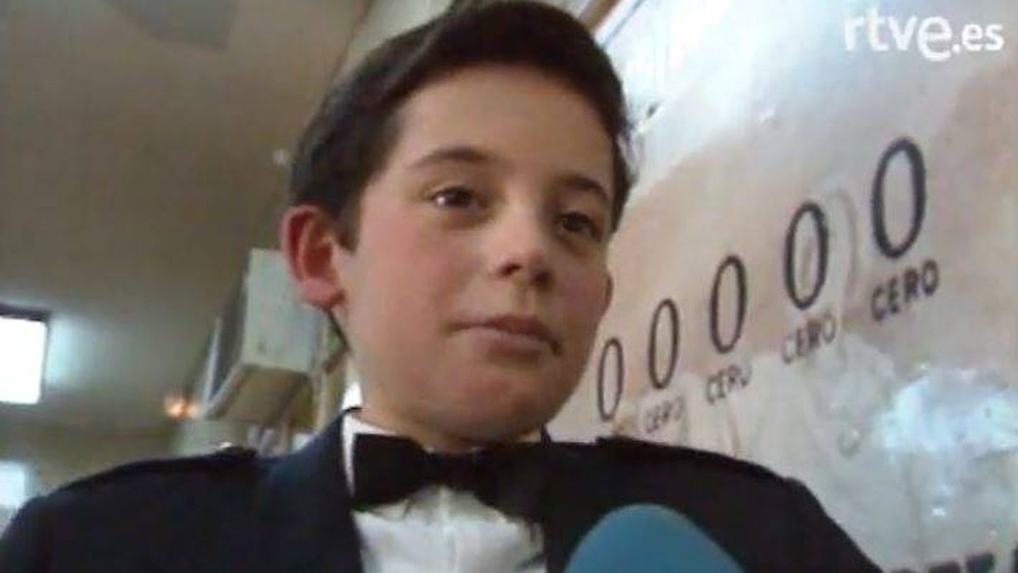 Javier Pereira, durante la entrevista con TVE.