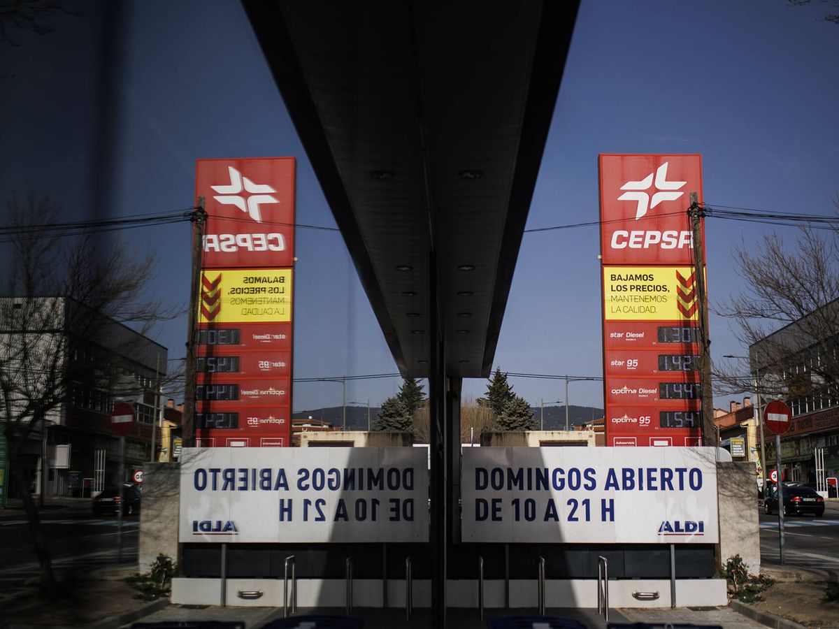 Foto: Gasolinera de Cepsa en España. (Alejandro Martínez)