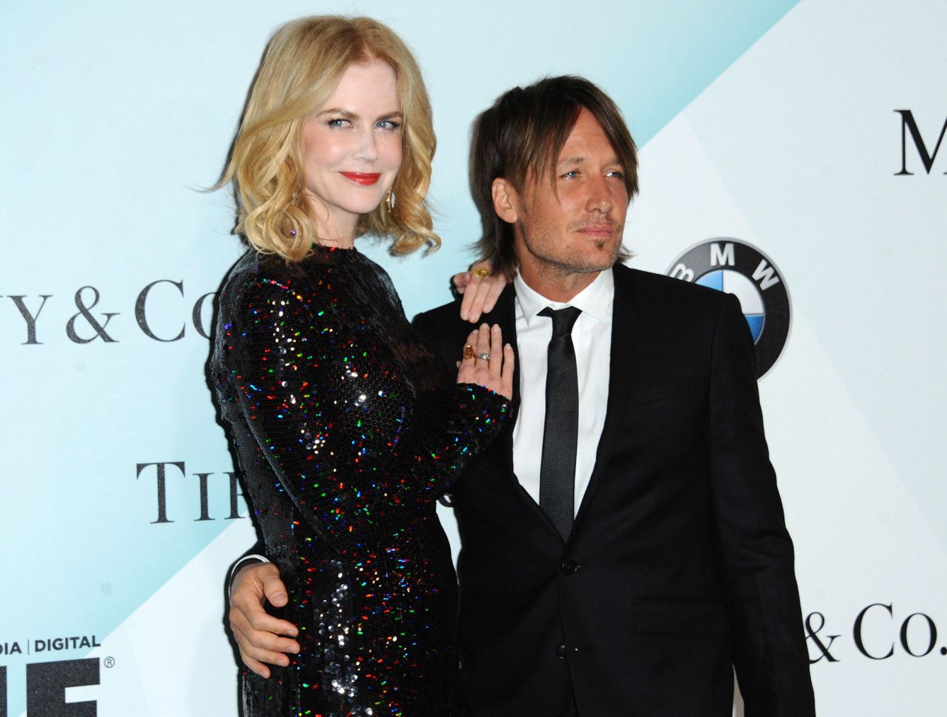Nicole Kidman con su actual marido, Keith Urban