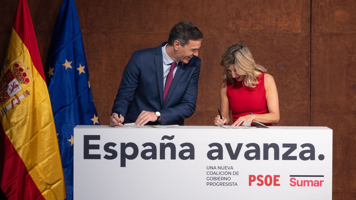 El pacto PSOE-Sumar, la última china en el zapato de un 2024 caliente para el empleo