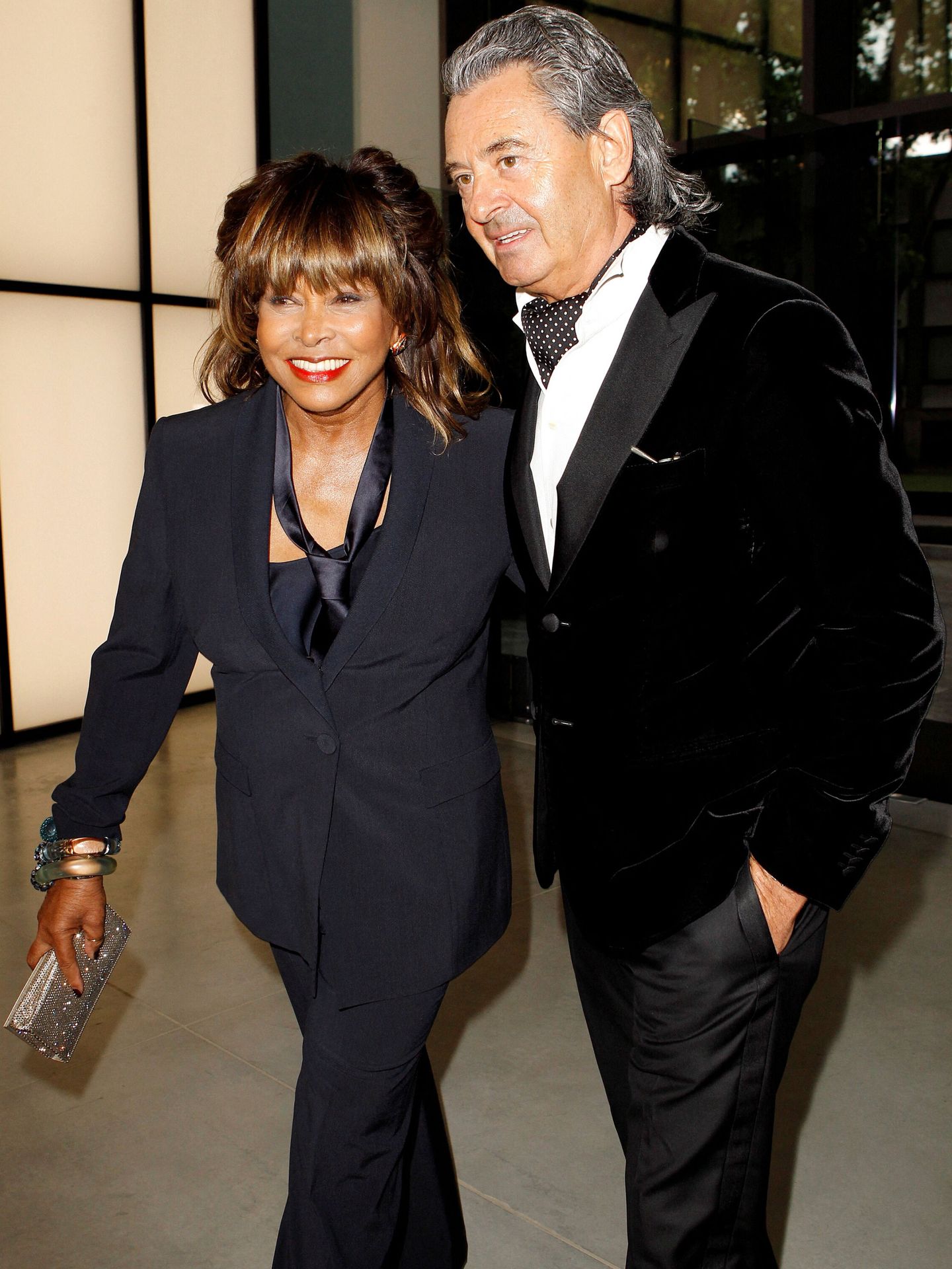 Tina Turner junto a su marido, Erwin Bach, en una imagen de 2015. (Reuters)