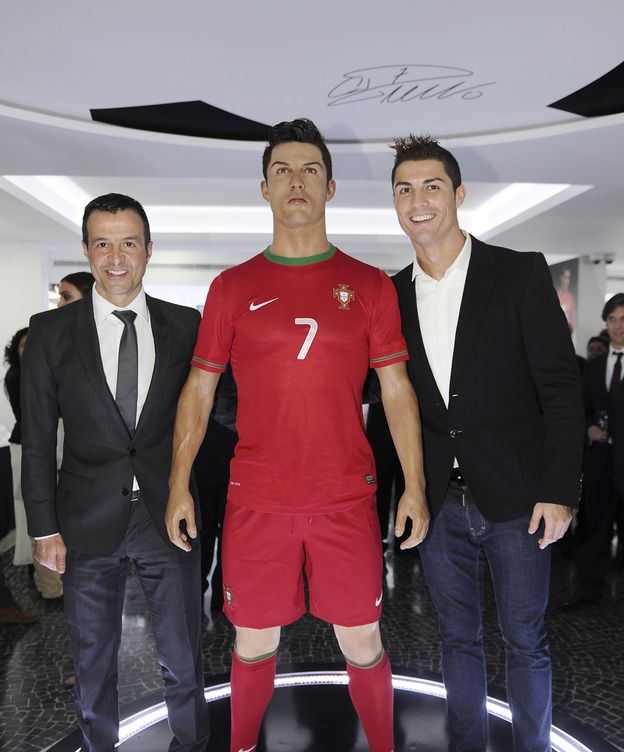 Foto: Cristiano Ronaldo y Jorge Mendes en una foto de archivo (Gtres)