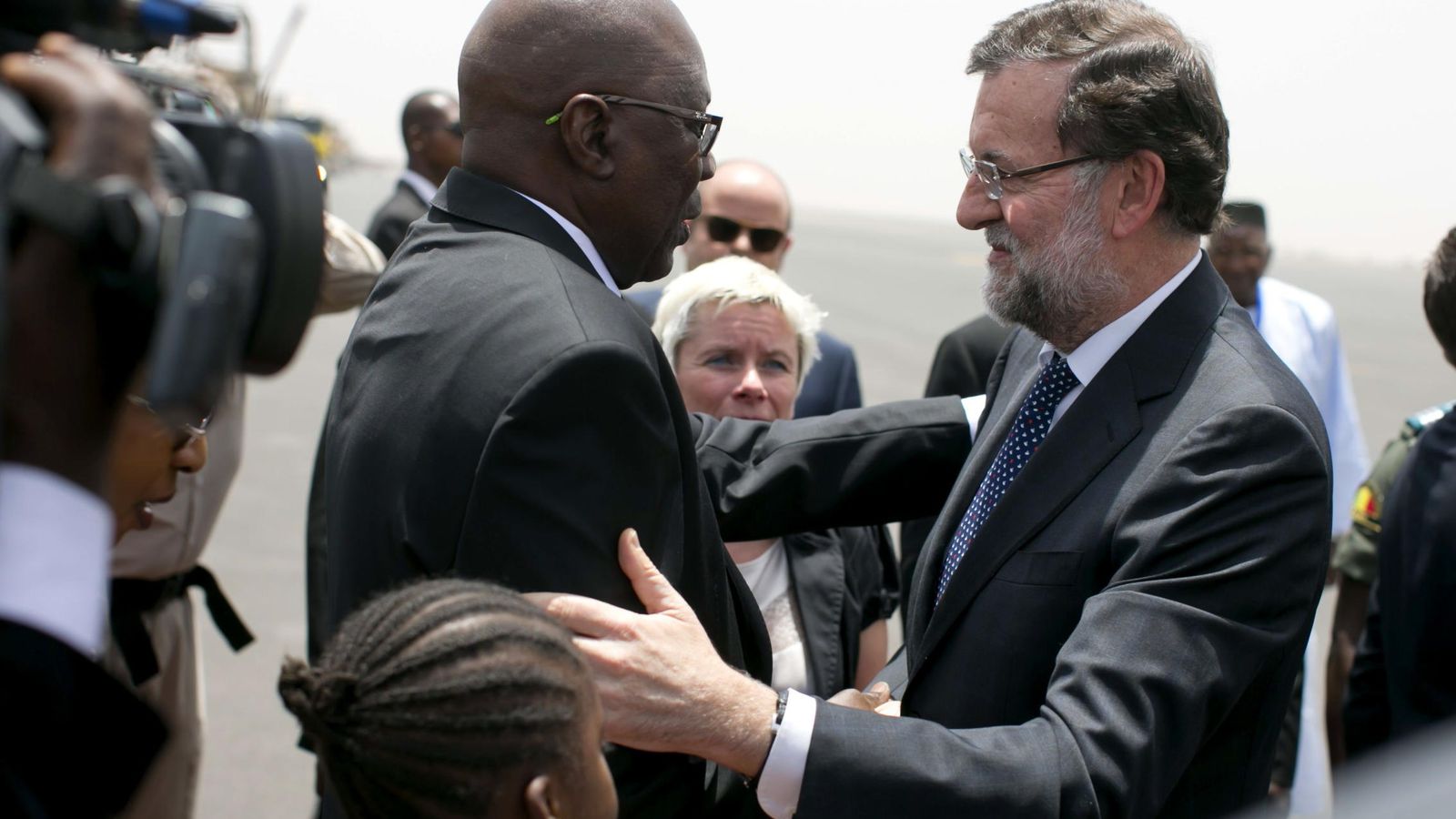 Foto: Rajoy llega a Mali para visitar a las tropas y reafirmar la alianza contra el yihadismo. (EFE)