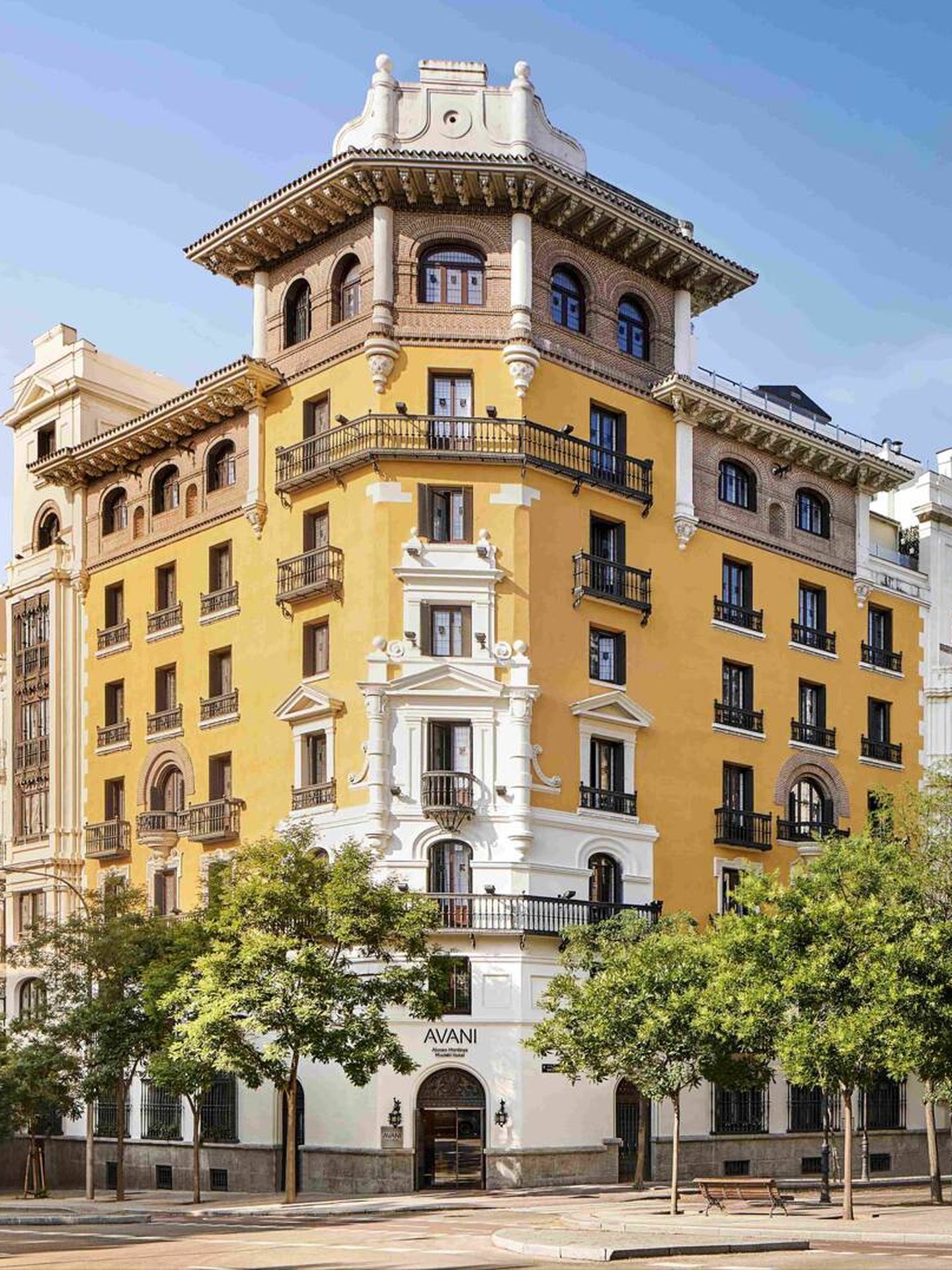 El flamante Avani Alonso Martínez se encuentra en el número 5 de la calle de Santa Engracia, a menos de 100 metros de la plaza de la que este hotel toma su nombre. (Cortesía)