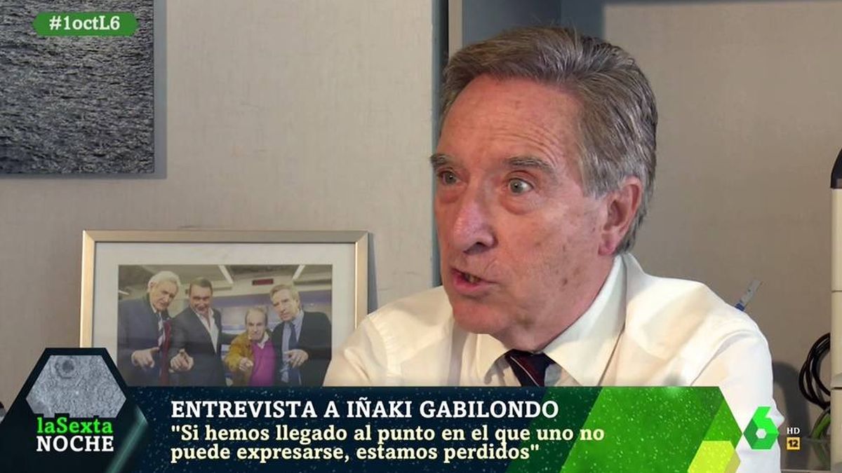 Iñaki Gabilondo: "La gente que llama fascista a Joan Manuel Serrat es gili..."