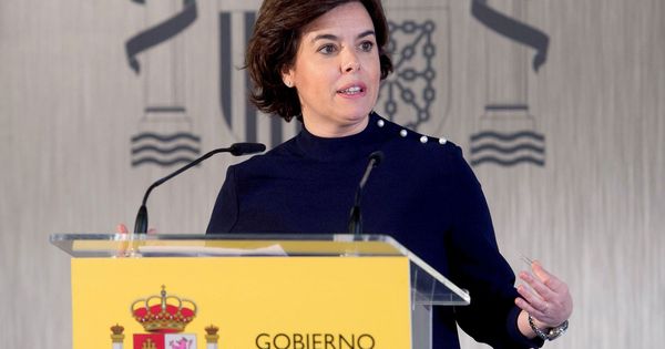 Foto: Soraya Sáenz de Santamaría. (EFE)