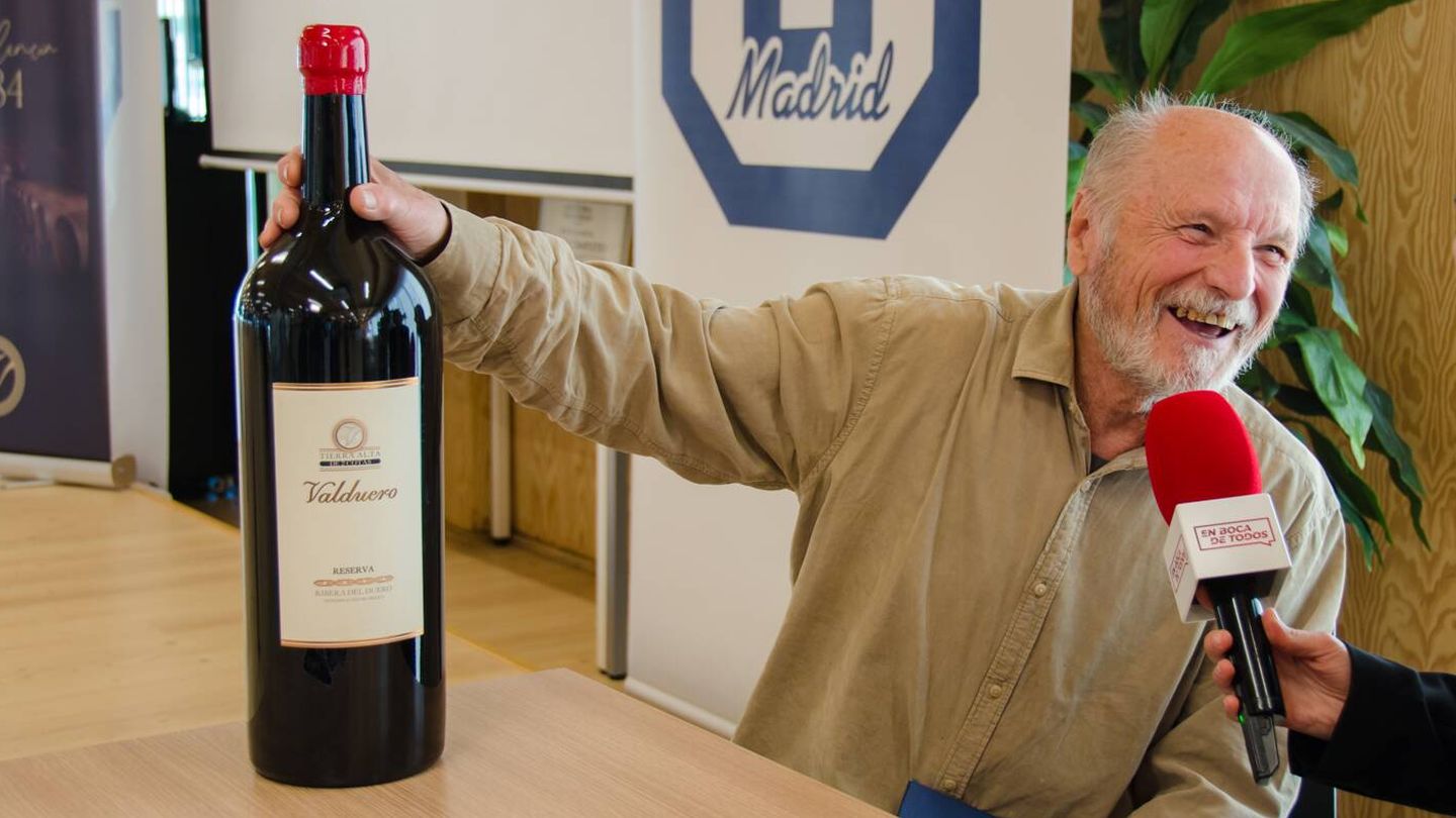 Antonio López y sus 87 años: sencillamente genial. (Cortesía)