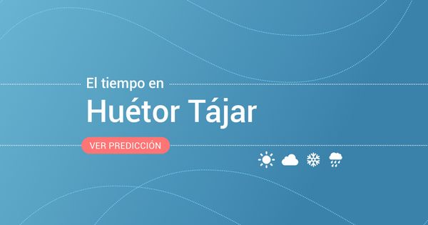 Foto: El tiempo en Huétor Tájar. (EC)