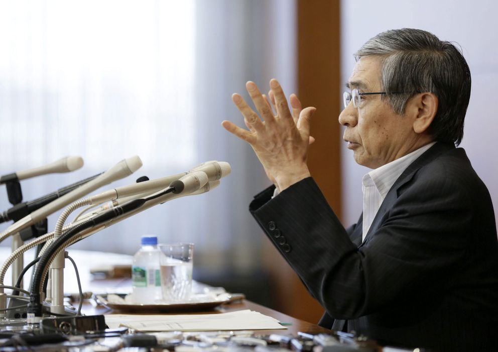 Foto: El gobernador del Banco de Japón (BOJ, Haruhiko Kuroda