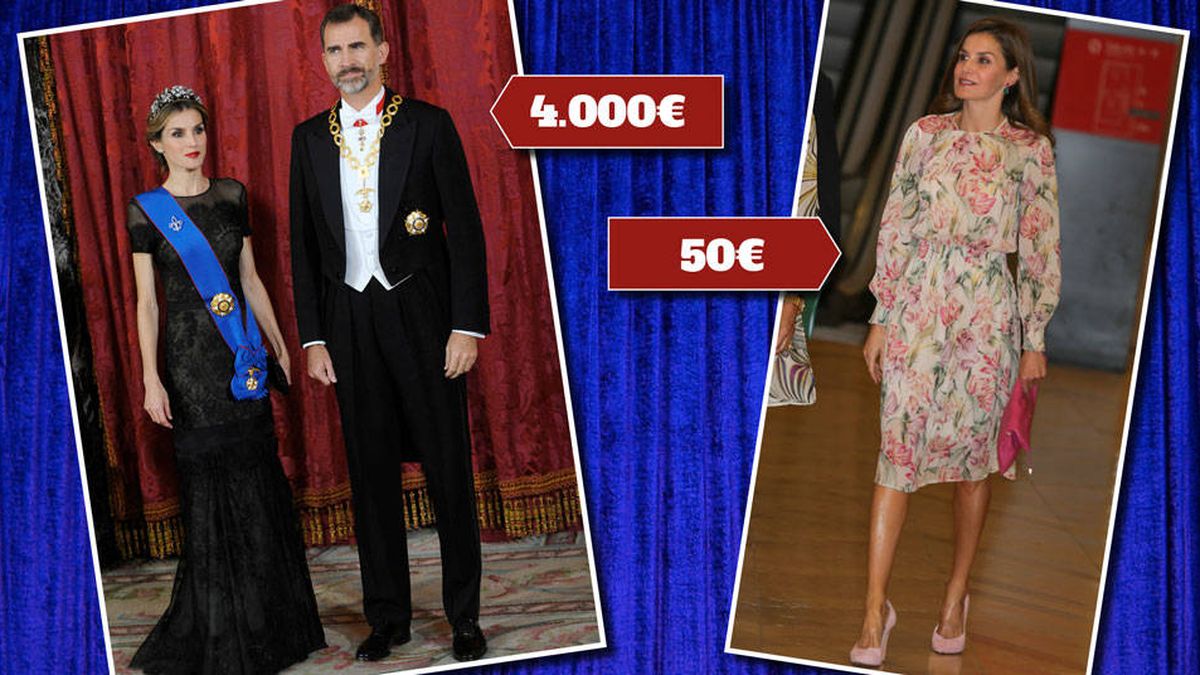 Estos son los vestidos más caros y más baratos de la reina Letizia