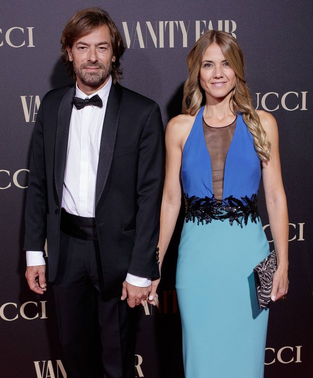 Foto: Santiago Pedraz y Sylvia Córdoba en los Premios Vanity Fair. (Getty)