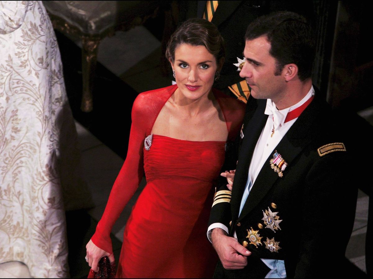 Foto: Felipe y Letizia, en la boda danesa. (Getty)