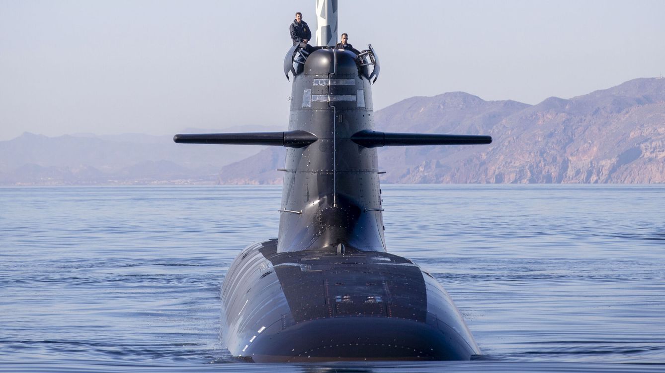 Foto: Submarino S81 Isaac Peral: Entrega a la Armada y última hora, en directo | EFE MARCIAL GUILLÉN 