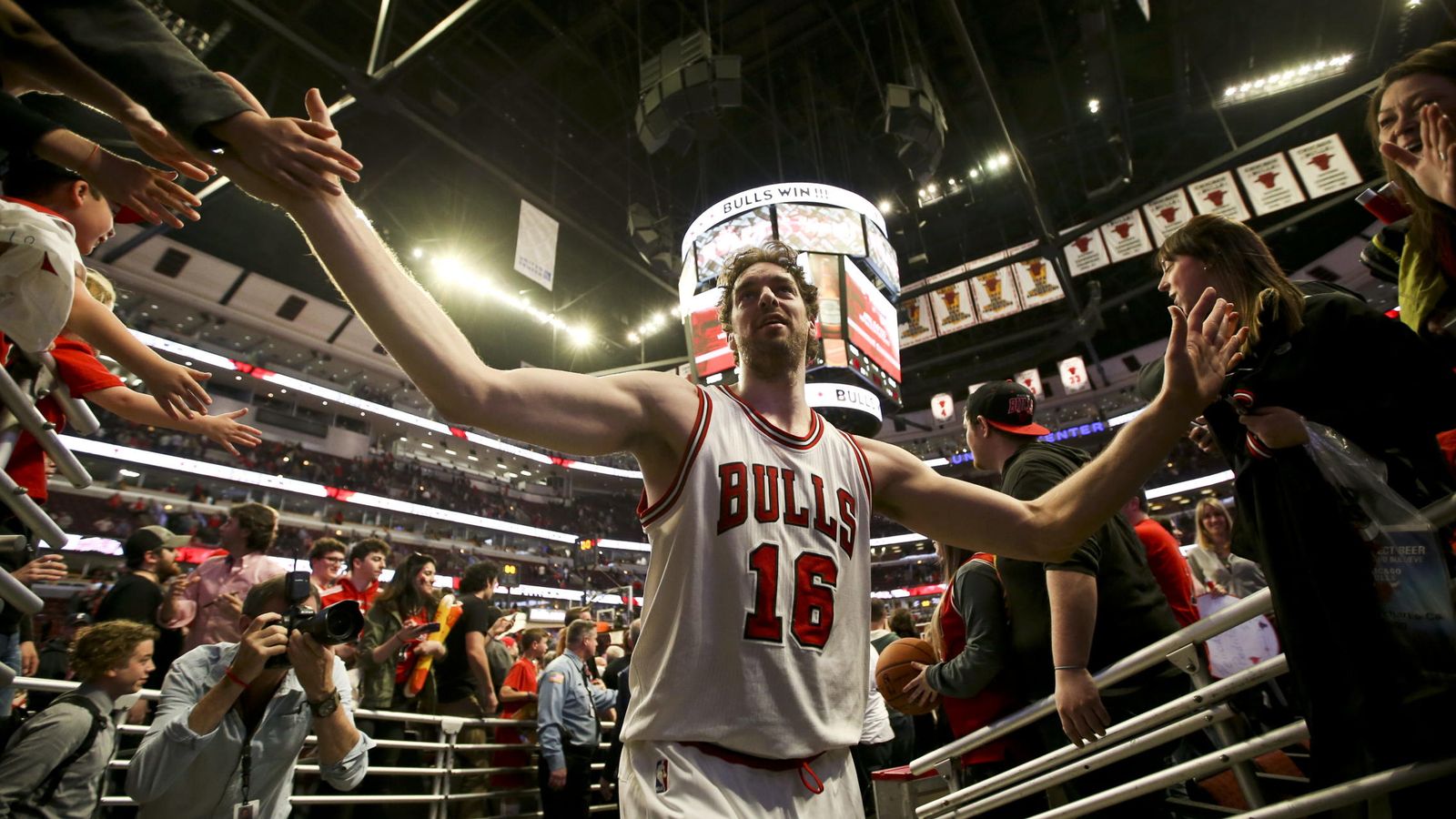 Foto: Pau Gasol volvió a ser uno de los grandes protagonistas de los Chicago Bulls.