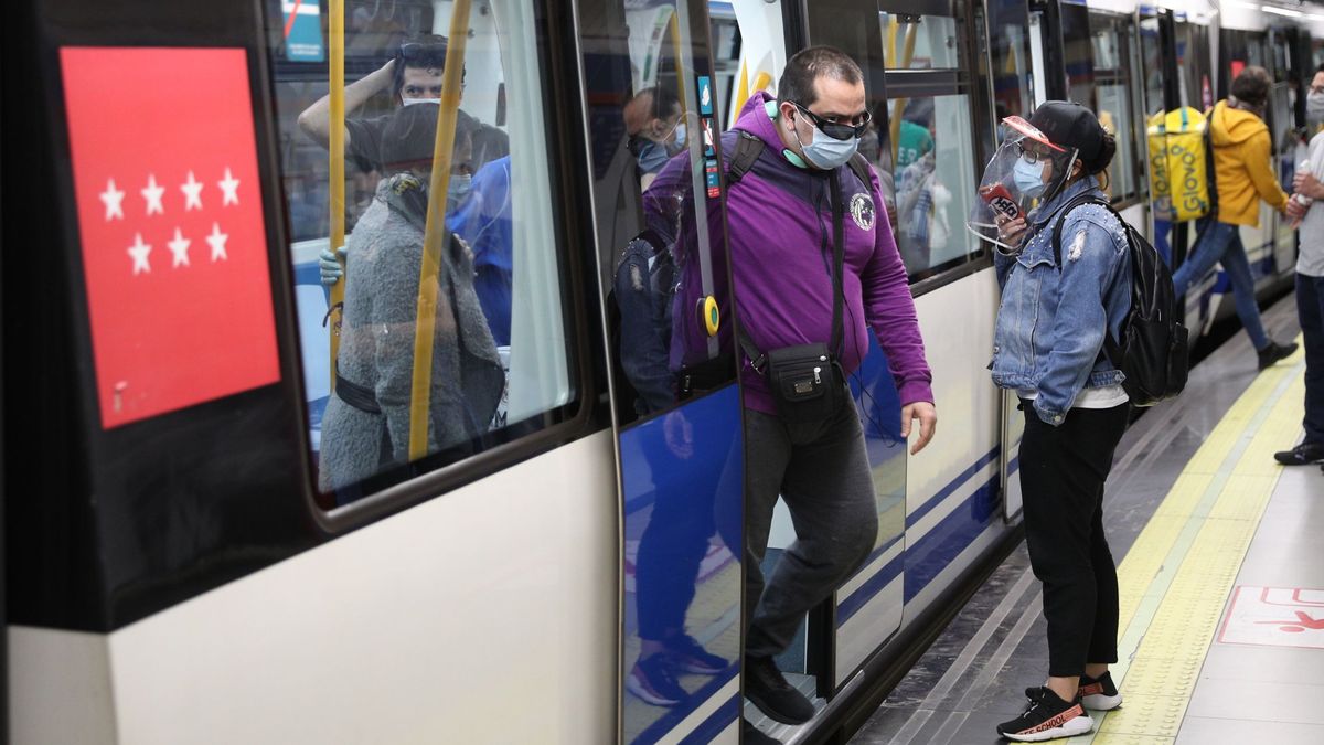 Metro de Madrid informará desde su 'app' de la cantidad de gente que hay en el andén