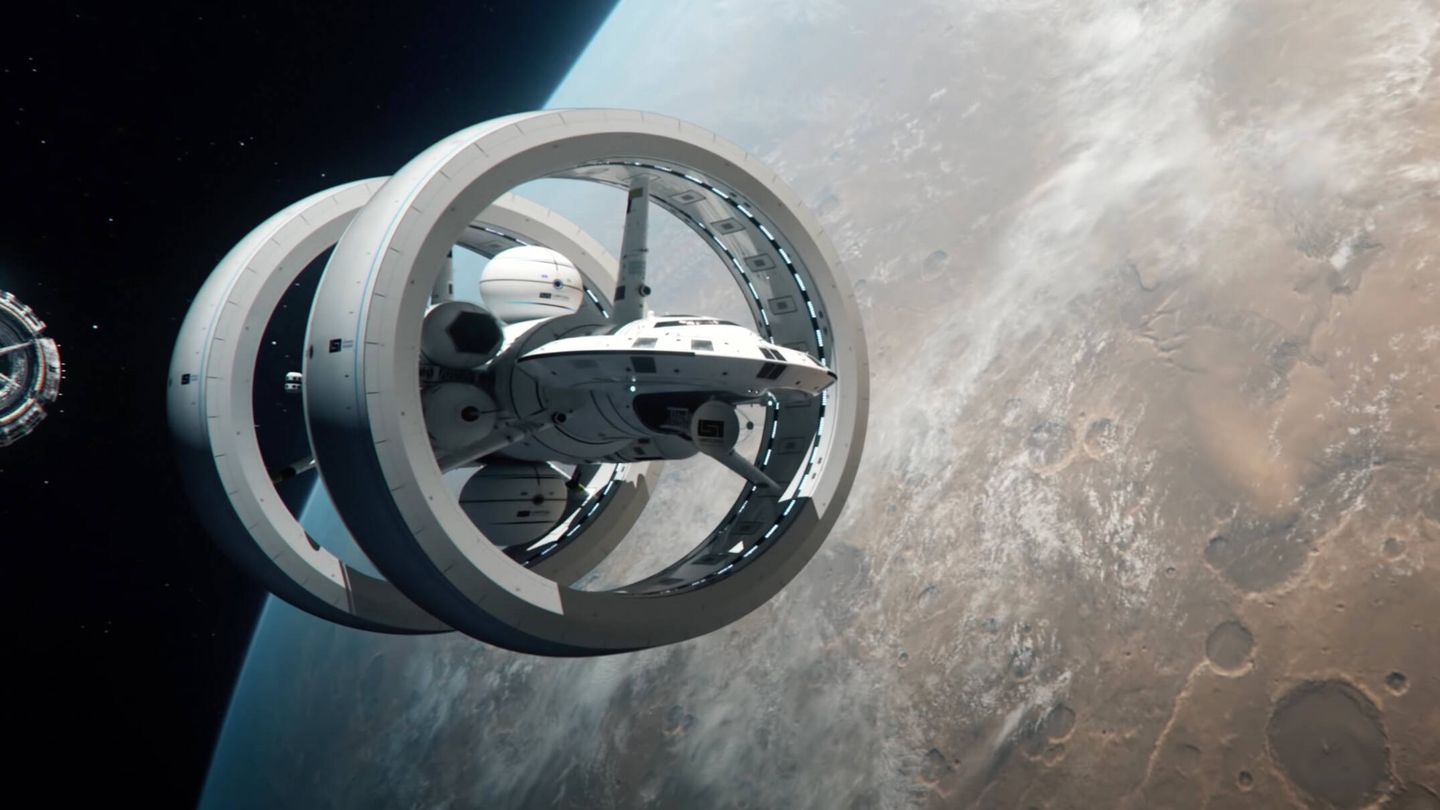 El concepto de nave espacial con motor 'warp drive' que se necesitaría para llegar a una Alfa Centauri en pocos meses (LSI)