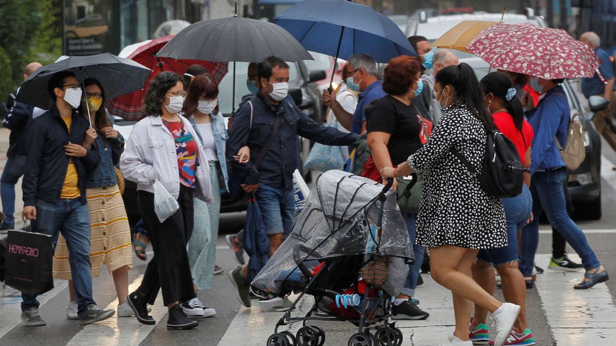 Toda España, salvo Cantabria, Murcia y las islas, en alerta por lluvias y tormentas
