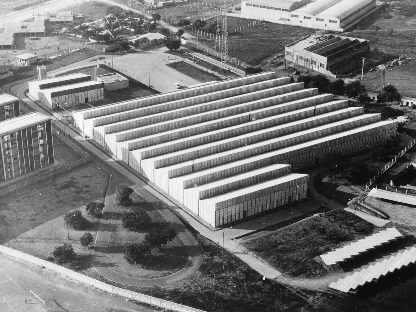 Fábrica de Montesa en Esplugas de Llobregat (Barcelona).