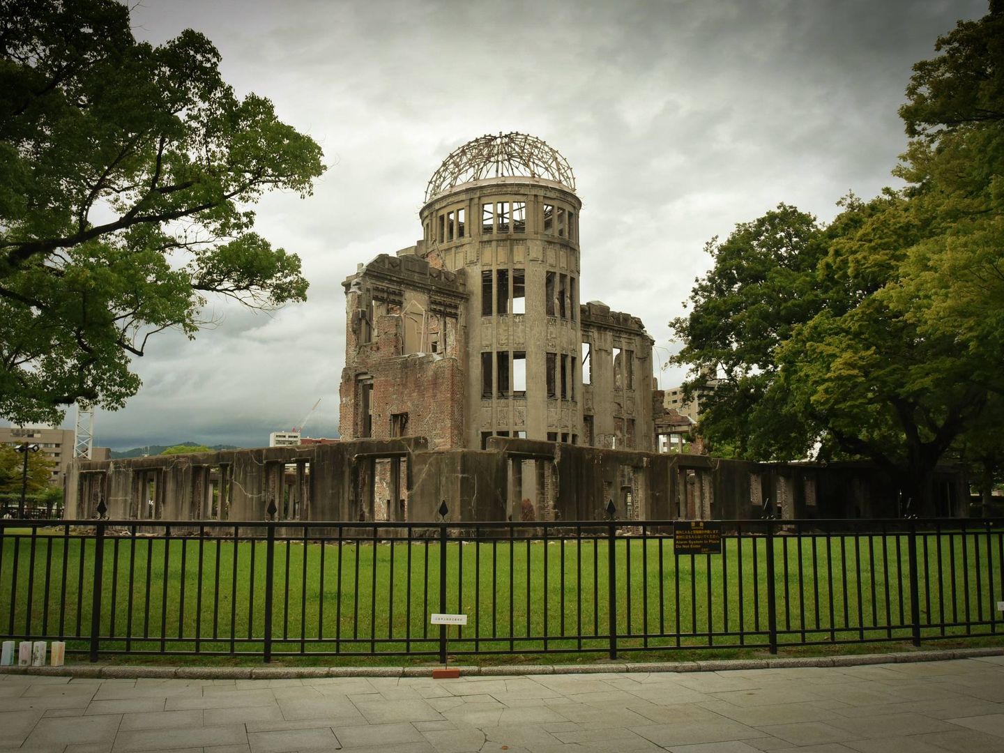 Imagen de la cúpula de la bomba atómica de Hiroshima. (Toñi Guerrero)