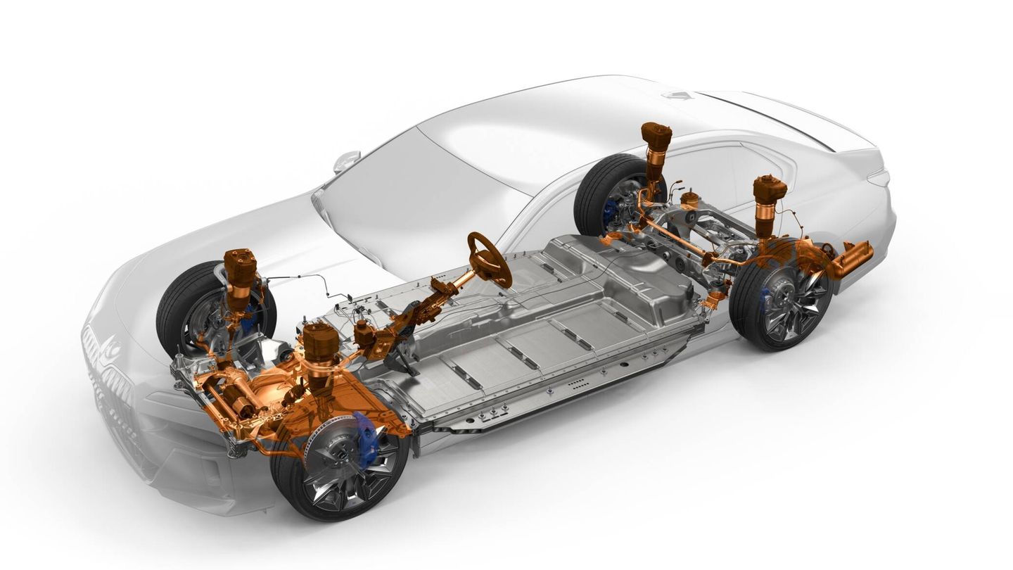 La batería de 101,7 kWh del BMW i7 se traduce en una autonomía de 625 kilómetros.