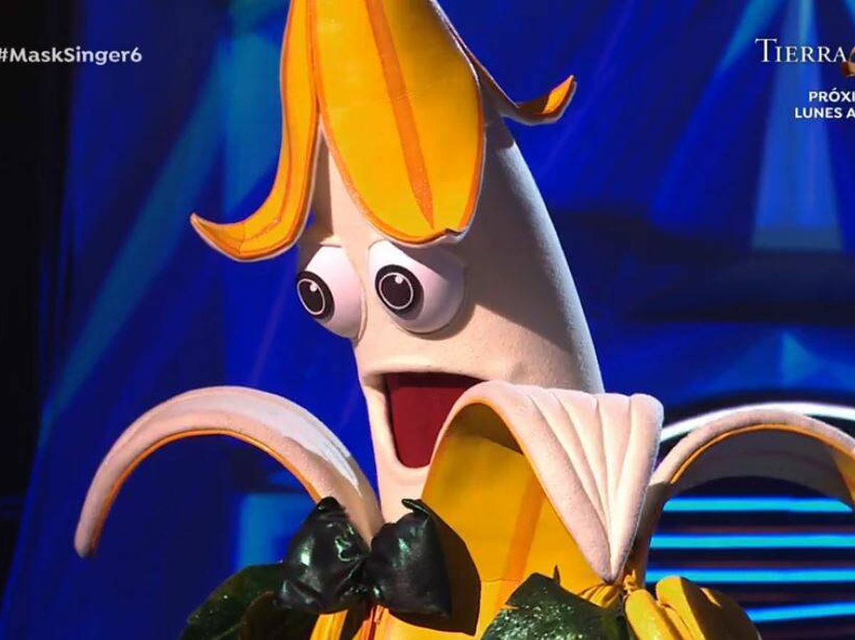 Foto: 'Plátano', en 'Mask Singer'. (Atresmedia Televisión)