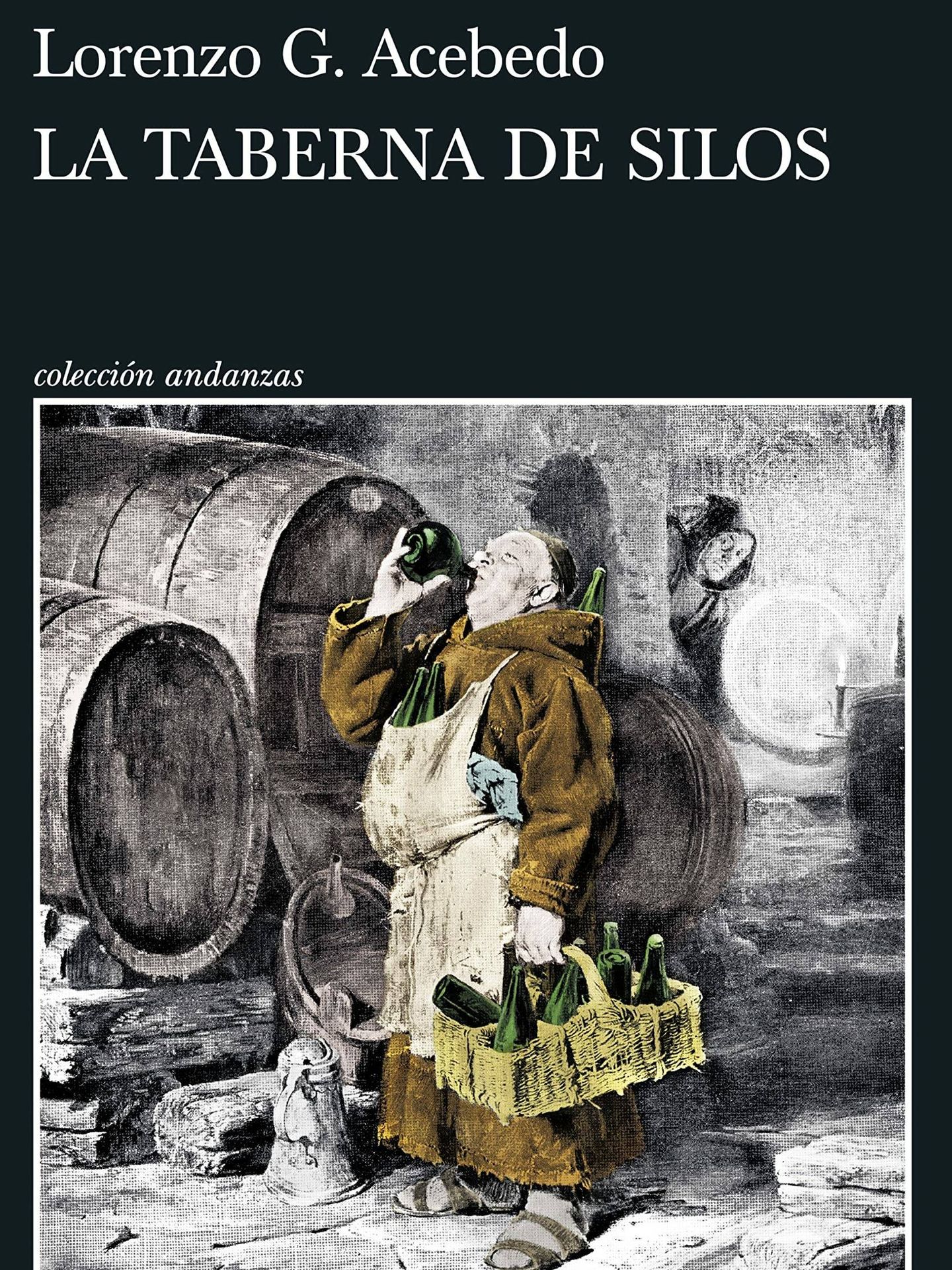 Portada de 'La taberna de Silos', publicada bajo el seudónimo Lorenzo G. Acebedo.