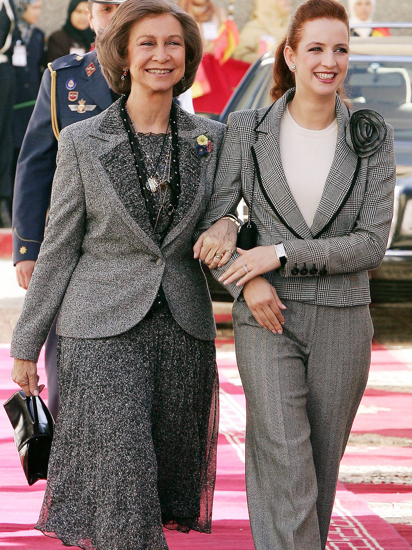 La reina Sofía y la princesa Salma. (Gtres)