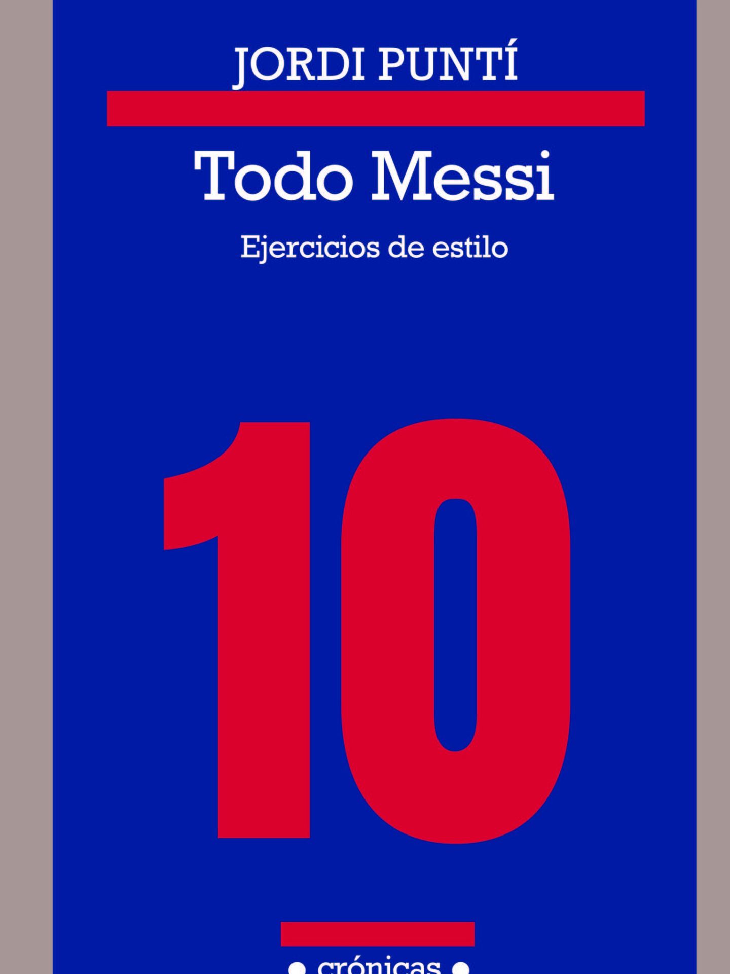 'Todo Messi'. (Anagrama)