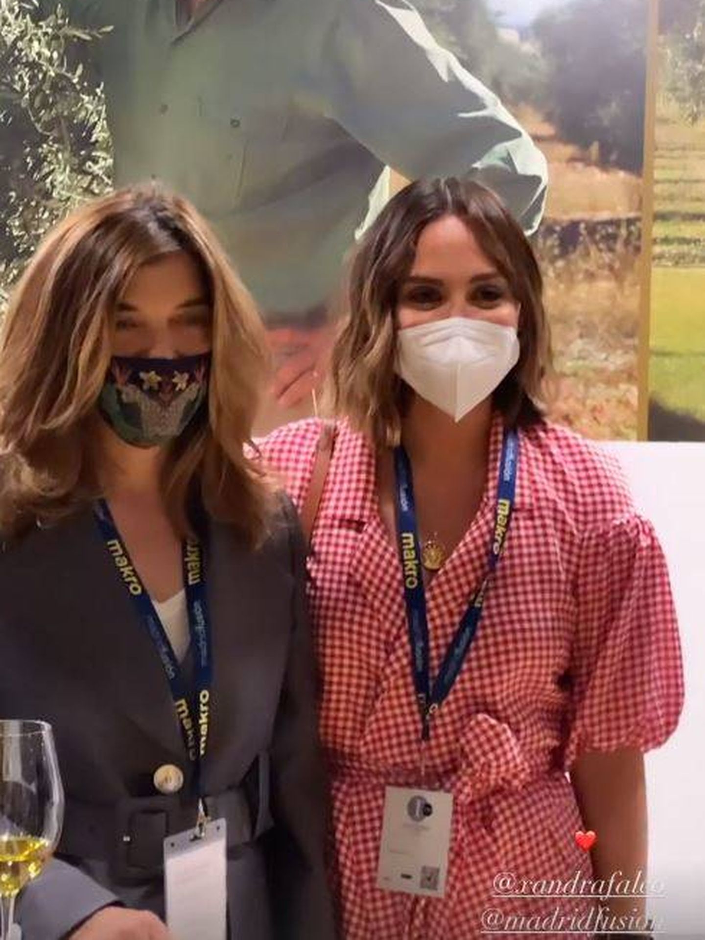 Xandra y Tamara Falcó, en Madrid Fusión. (Redes)