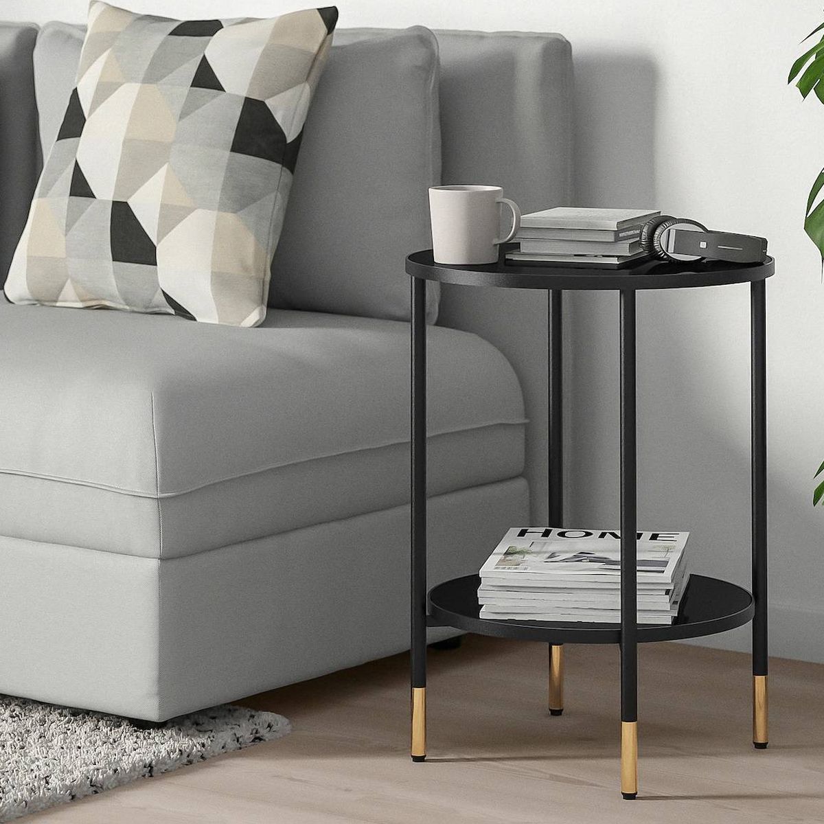 mesas auxiliares de Ikea harán de tu salón lugar más bonito
