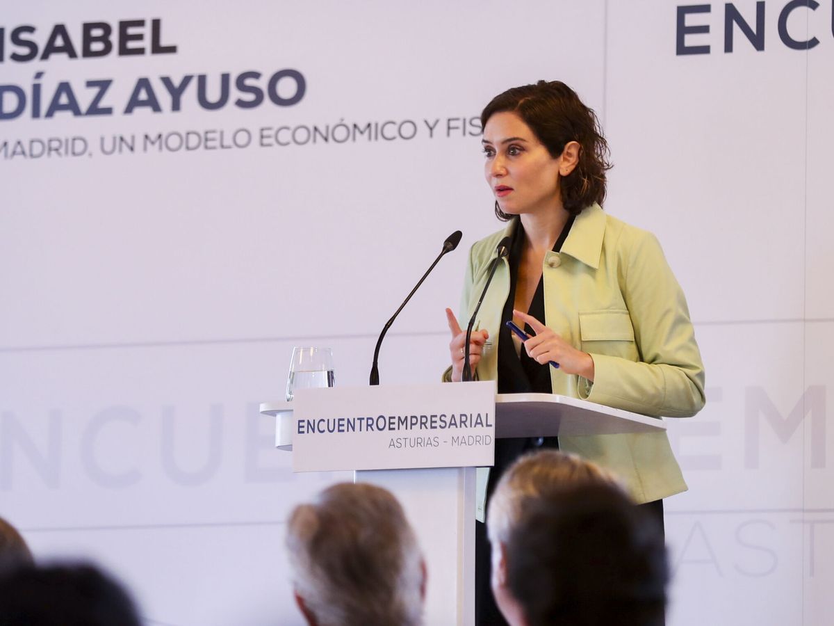 Foto: La presidenta de la Comunidad de Madrid, Isabel Díaz Ayuso. (EFE/Cereijido)