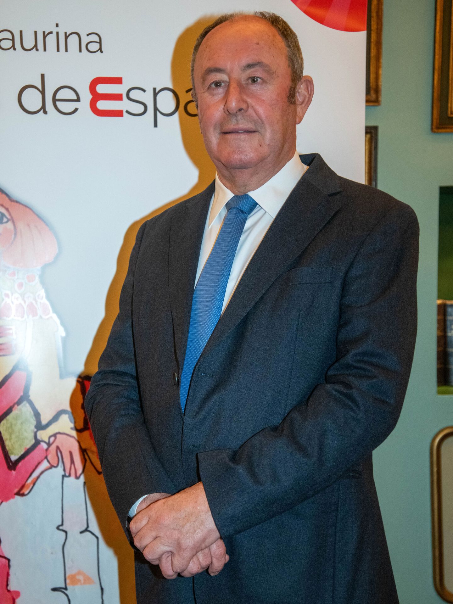 Luis Miguel Rodríguez, este miércoles en los premios de la peña Las Meninas de España. (Europa Press/José Oliva)