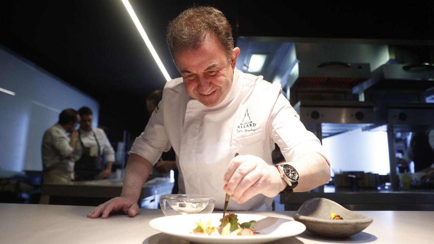 El chef Martín Berasategui. (EFE/Juan Carlos Hidalgo)