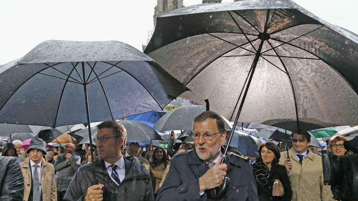 La luz cae un 25% en una semana: la lluvia y el viento aparecen para salvar a Rajoy