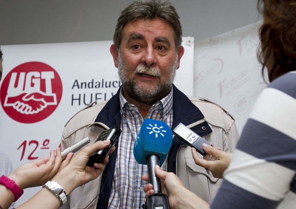 Foto: El secretario general de UGT Andalucía, Francisco Fernández. (Efe)