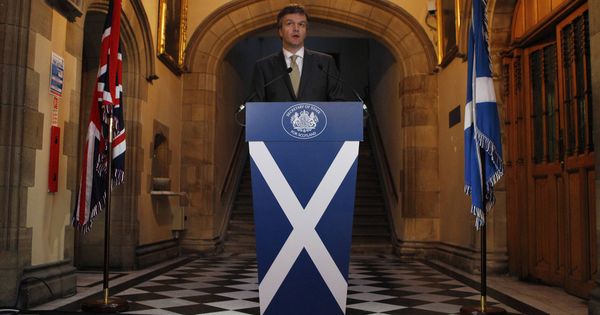 Foto: El ministro de Reino Unido para Escocia durante el referéndum de 2014, el liberal Michael Moore. (Reuters)