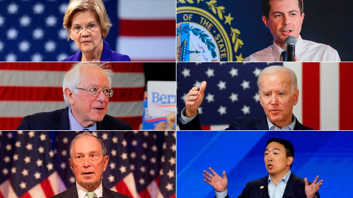 Quiénes son los candidatos demócratas a la presidencia de EEUU (y quién podría ganar)