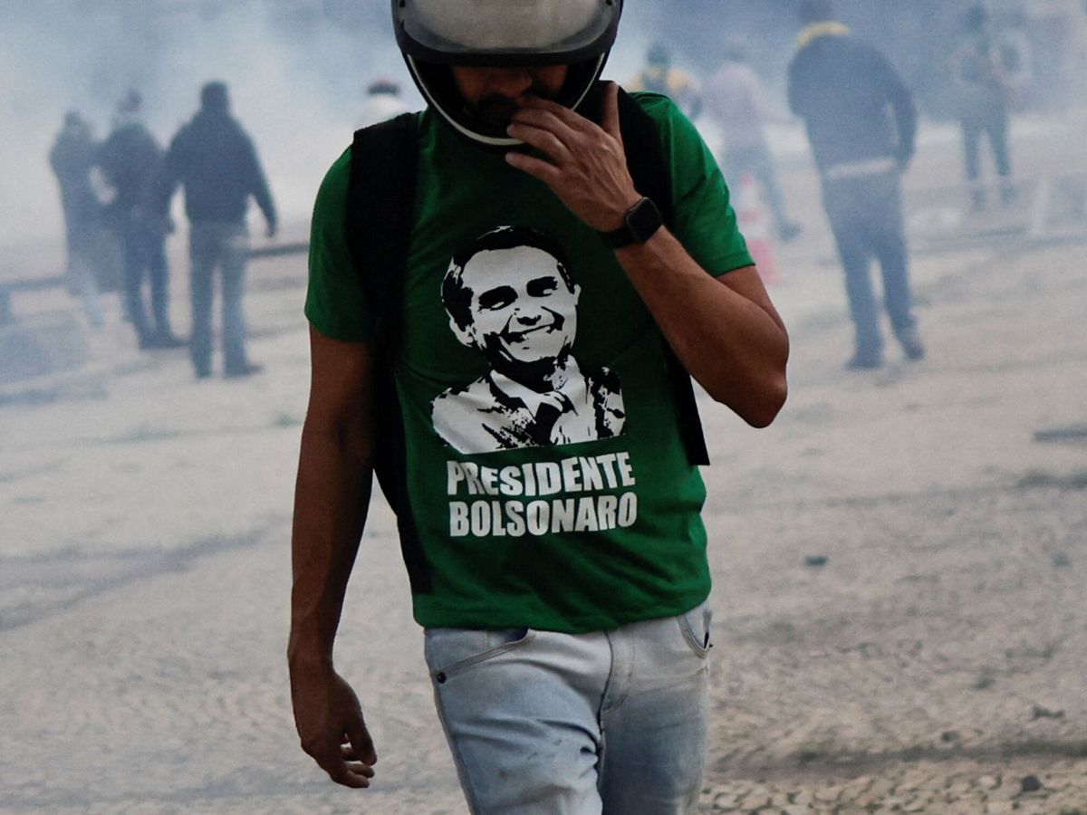 Foto: Partidarios de Bolsonaro asaltan el Palacio de Planalto en Brasilia. (Reuters/Ueslei Marcelino)