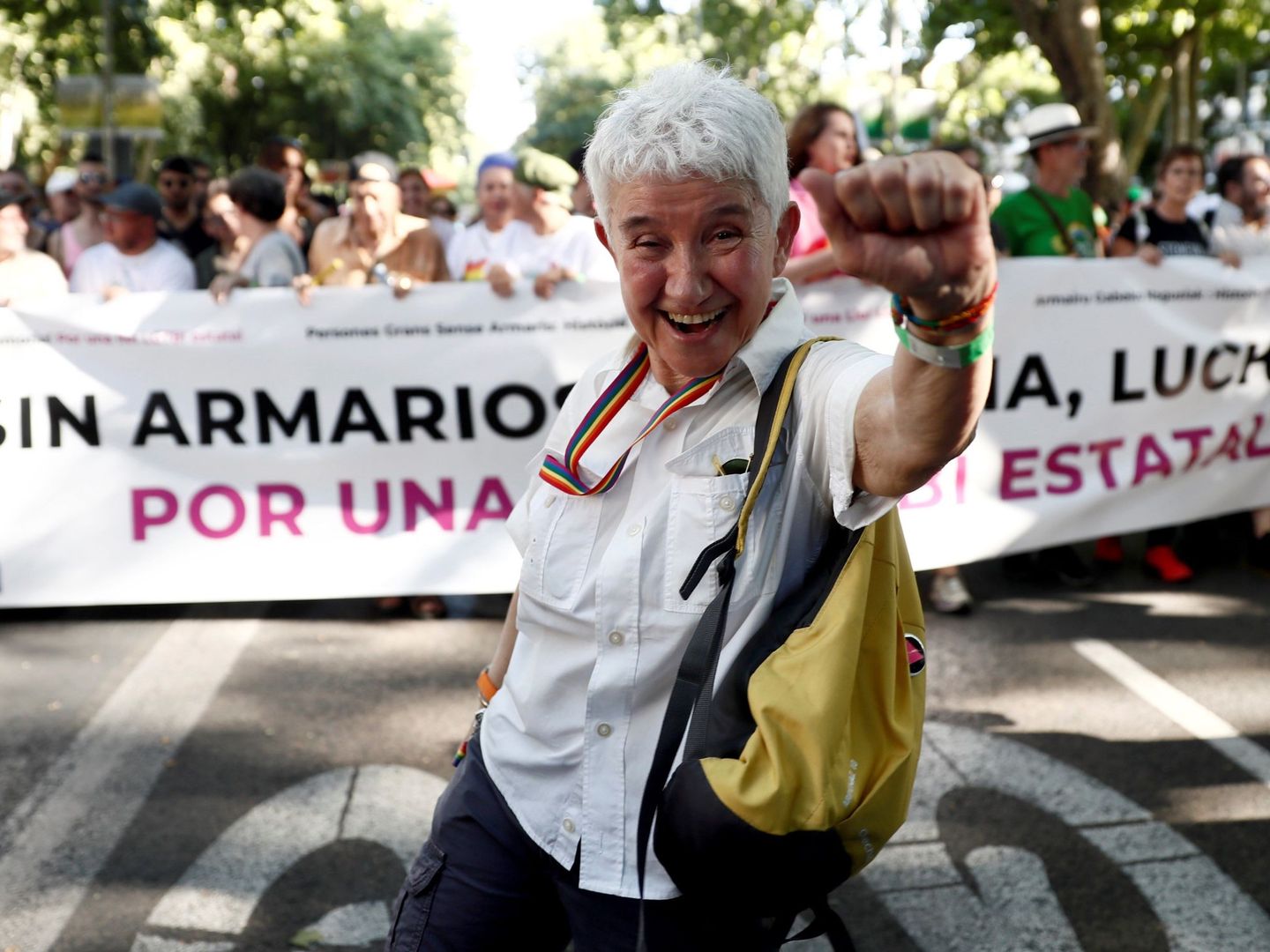 Boti García en el pasado día del Orgullo Gay. (EFE)